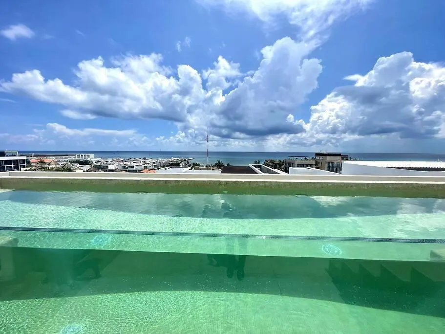 Modern 5Th Av Apt - Rooftop Pool-Distrito Corazon F5 Playa del Carmen Apartmán