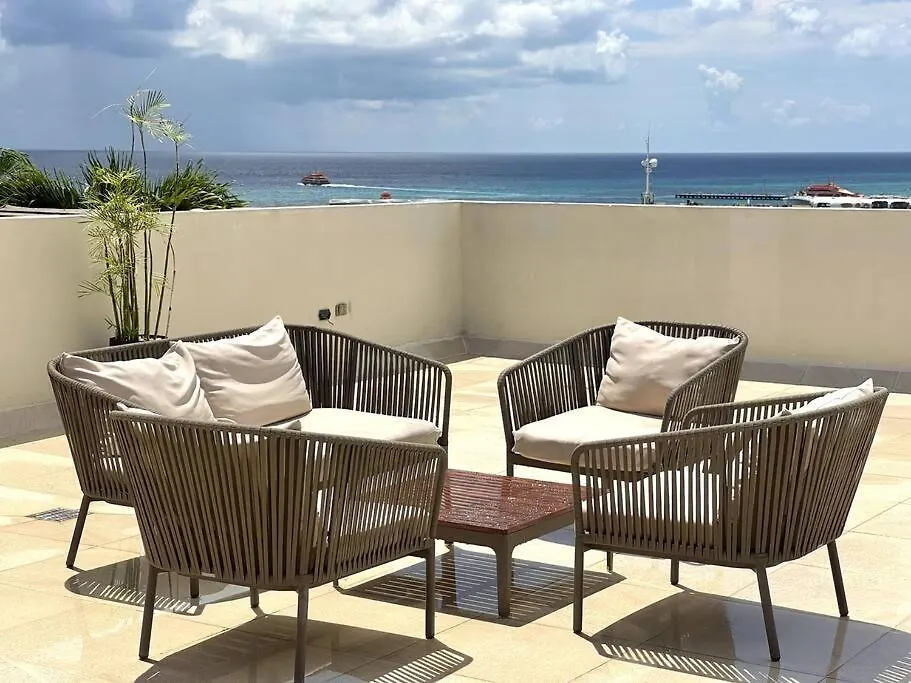 Modern 5Th Av Apt - Rooftop Pool-Distrito Corazon F5 Playa del Carmen