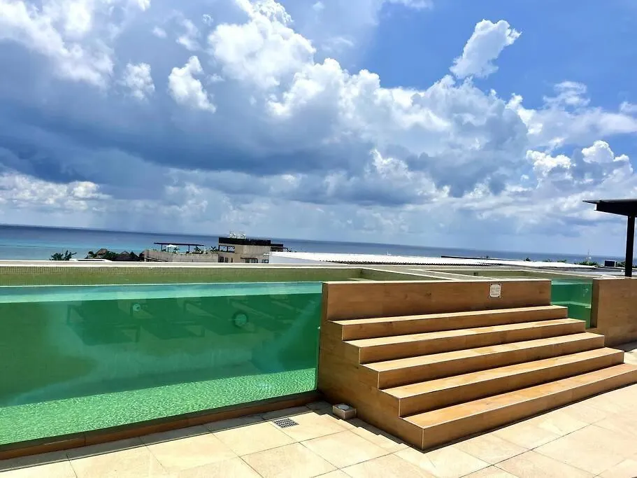 Modern 5Th Av Apt - Rooftop Pool-Distrito Corazon F5 Playa del Carmen Apartmán