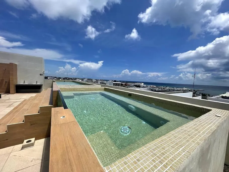 Modern 5Th Av Apt - Rooftop Pool-Distrito Corazon F5 Playa del Carmen 0*,